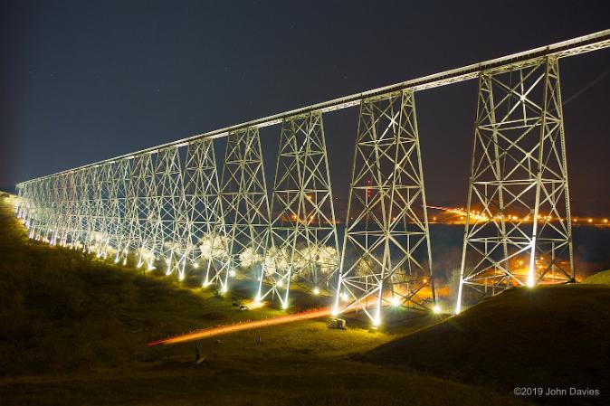 high level bridge lighting
